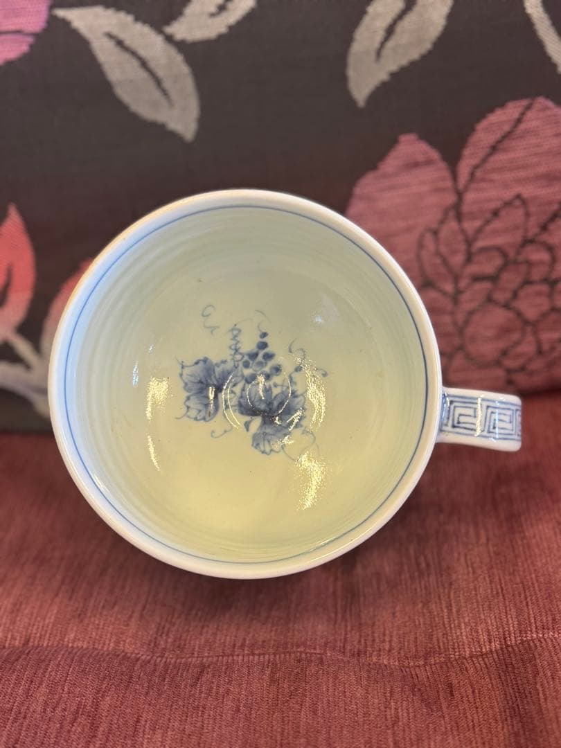 波佐見焼 中村平三作 特大マグカップ（直径約14cm）