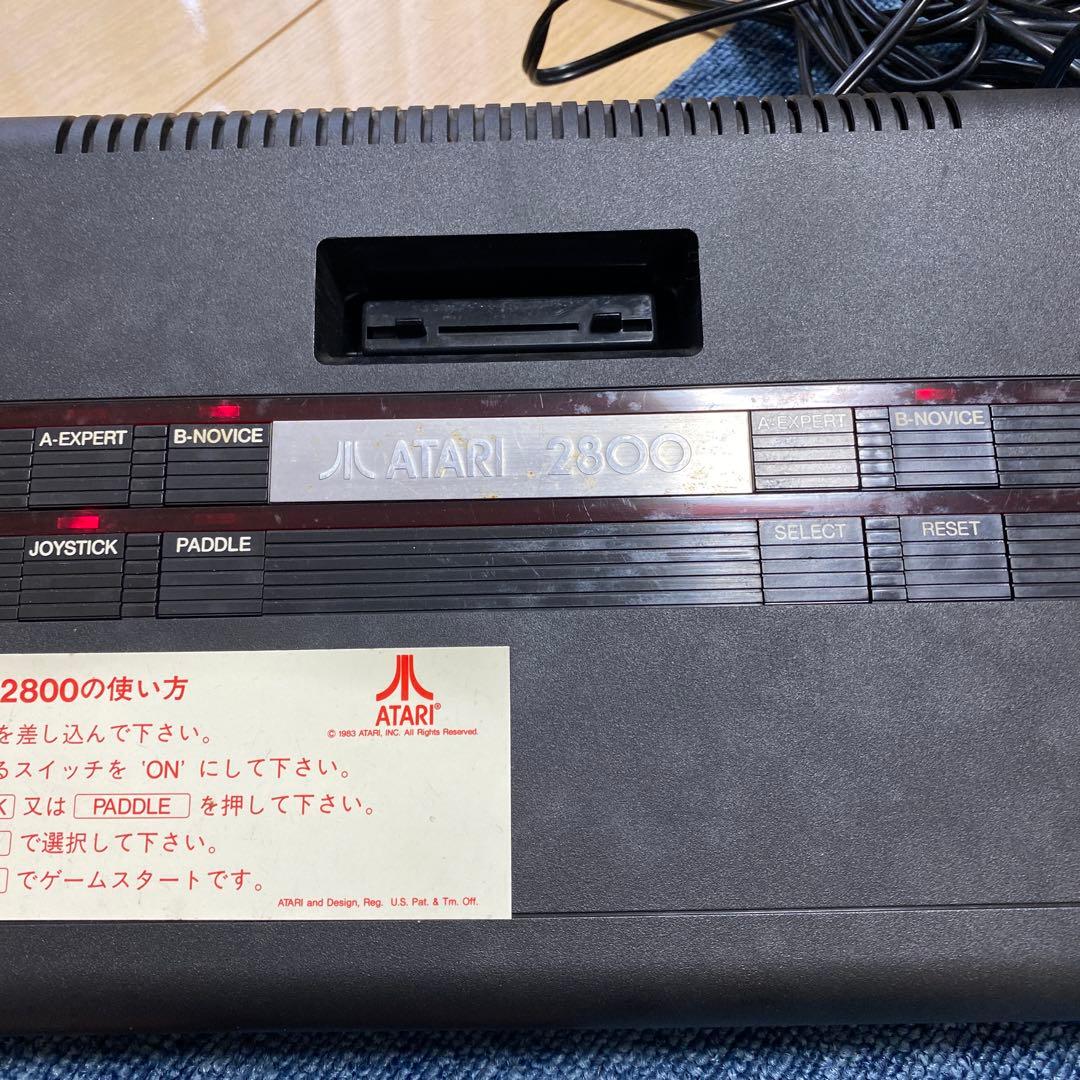 ATARI2800本体ソフトセットジャンク