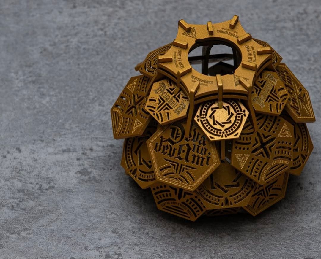 Deviseworks 金色 ランタンアクセサリー