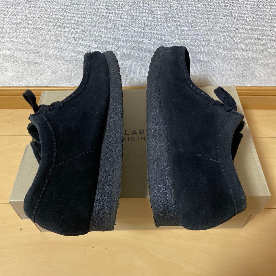 Clarks ワラビー　ブラック