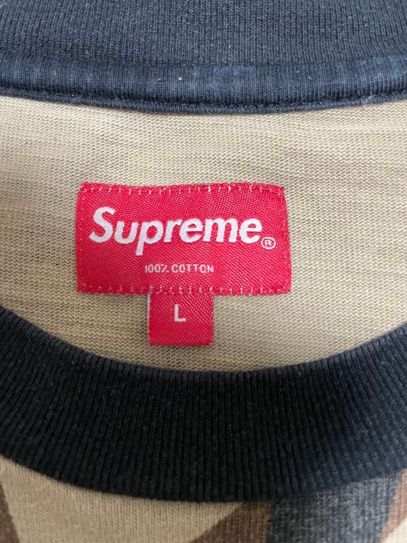 シュプリーム　トライバルカモ　Lサイズ