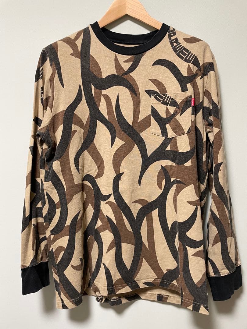 シュプリーム　トライバルカモ　Lサイズ