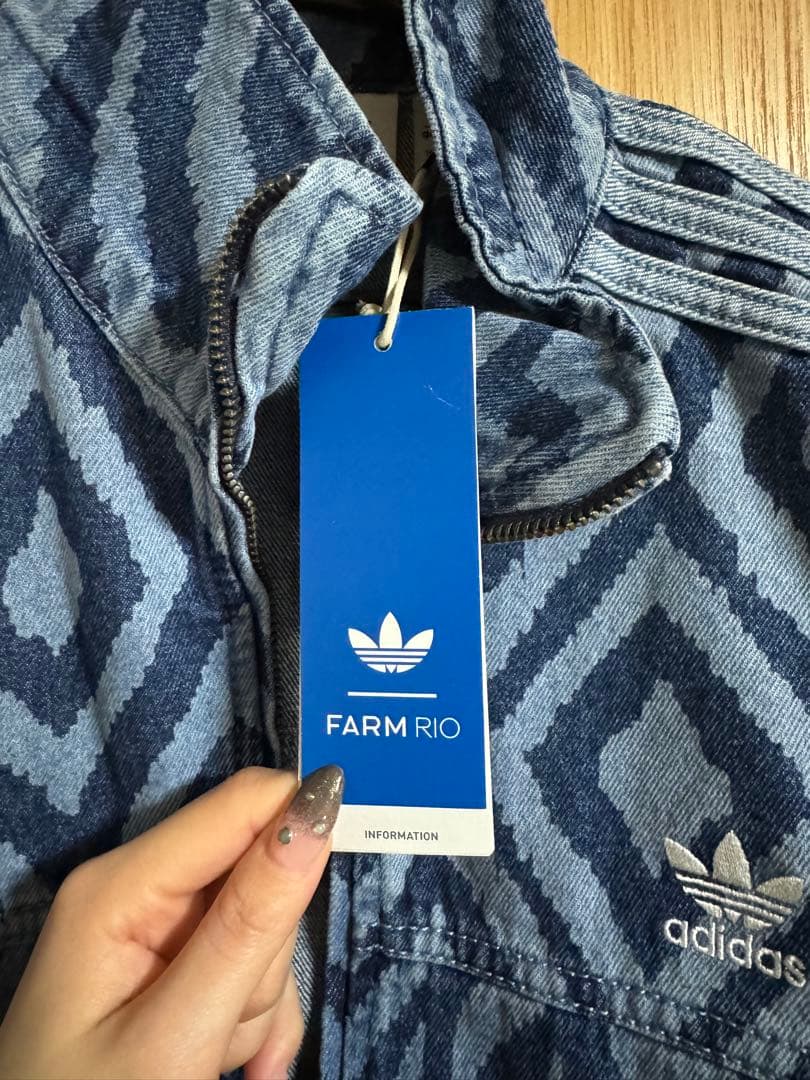 ADIDAS × FARM RIO デニムジャケット 新品
