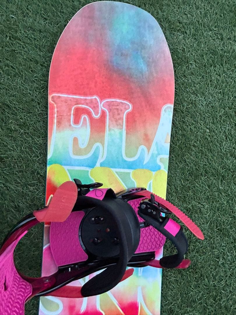 スノーボード板+swivelビンディング　2点セット　レディース用