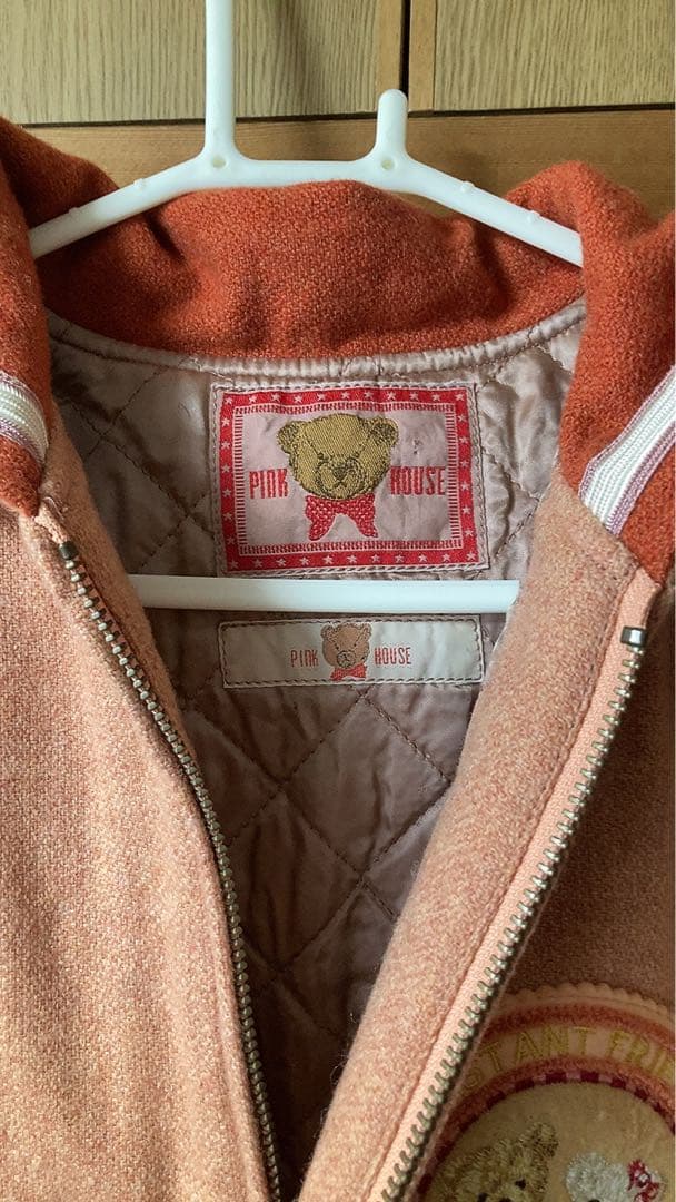 ピンクハウス スタジャン　フード　年代物　ヴィンテージ　レトロ　ジャケット