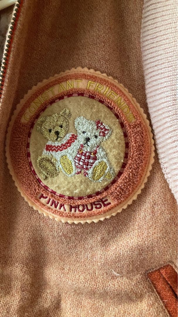 ピンクハウス スタジャン　フード　年代物　ヴィンテージ　レトロ　ジャケット