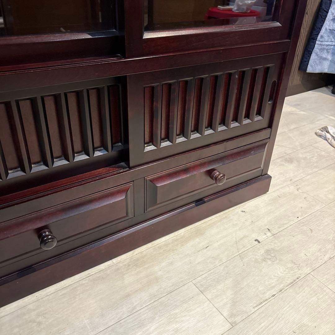 水屋箪笥 茶箪笥 食器棚 レトロ アンティーク