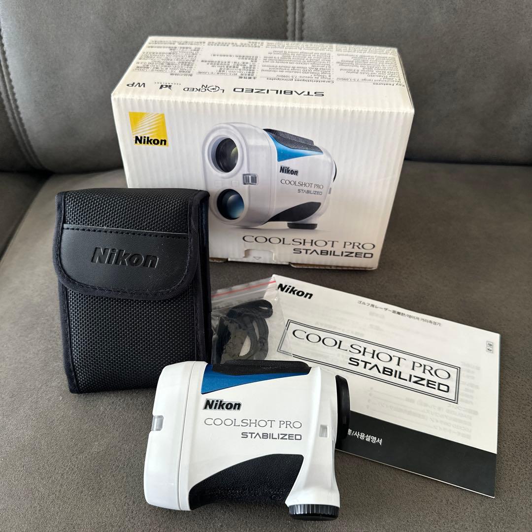 Nikon COOLSHOT PRO スタビライズ