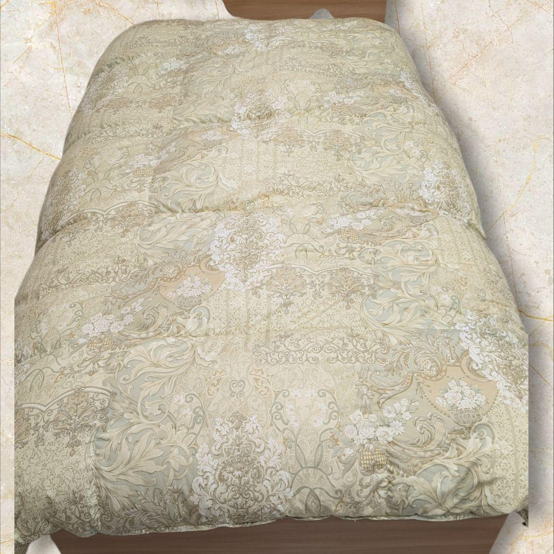 高級羽毛布団　ポーランド産マザーホワイトグースダウン95%　1.3kg　シングル