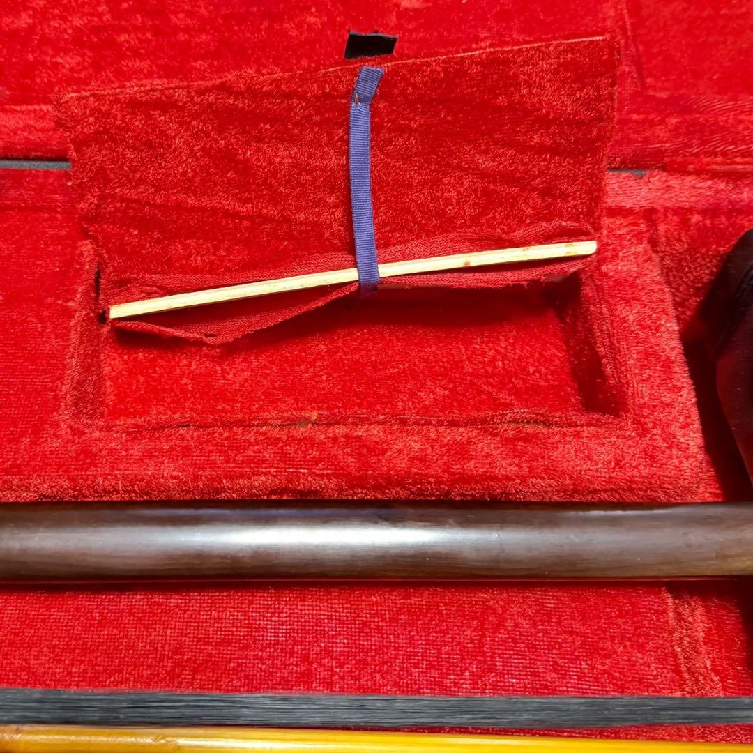 【美品】中国蘇州製 古月二胡 ケース付き