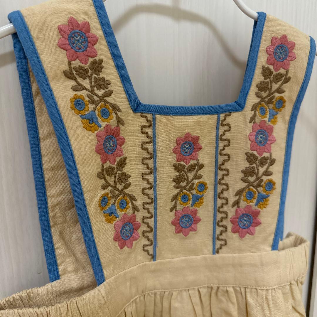 ワンピース Apolina URSINA PINAFORE CASHEW 5-7y