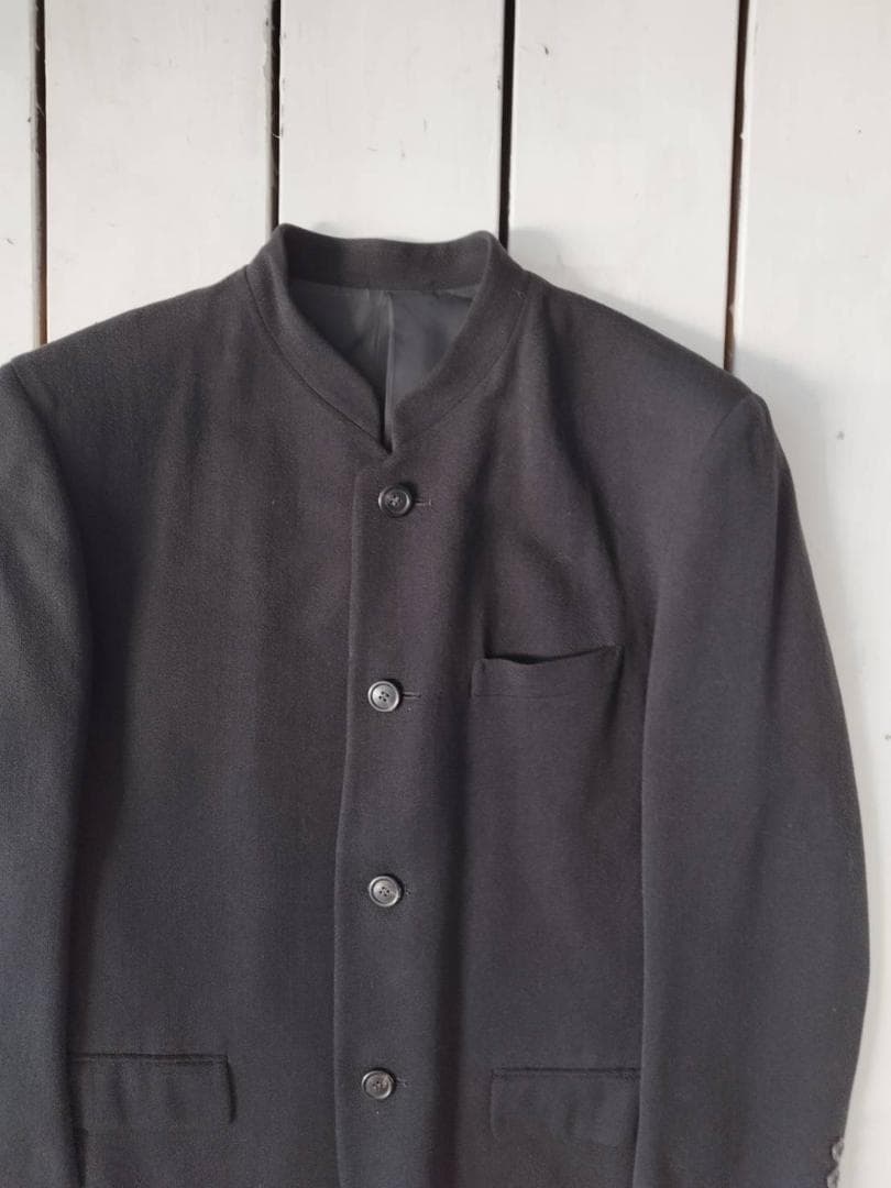 ISSEY MIYAKE マオカラー ジャケット ブラック　archive