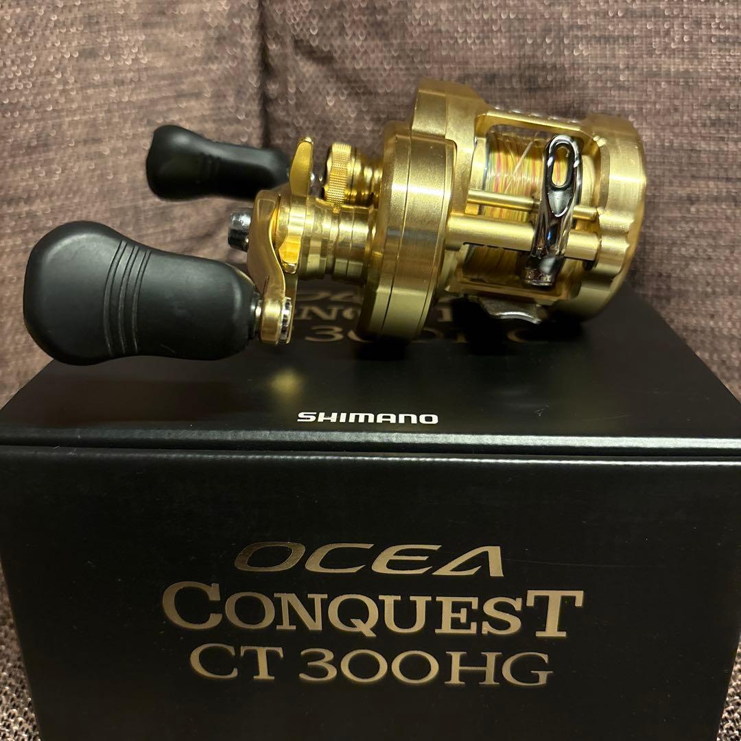 シマノ　18カルカッタ　コンクエスト300HG
