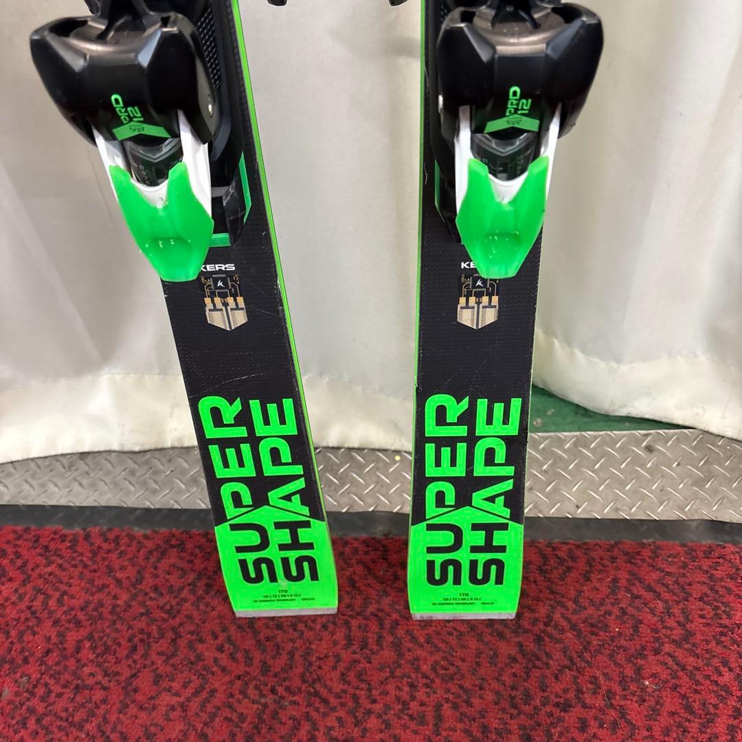 HEAD SUPER SHAPE スキー 170cm