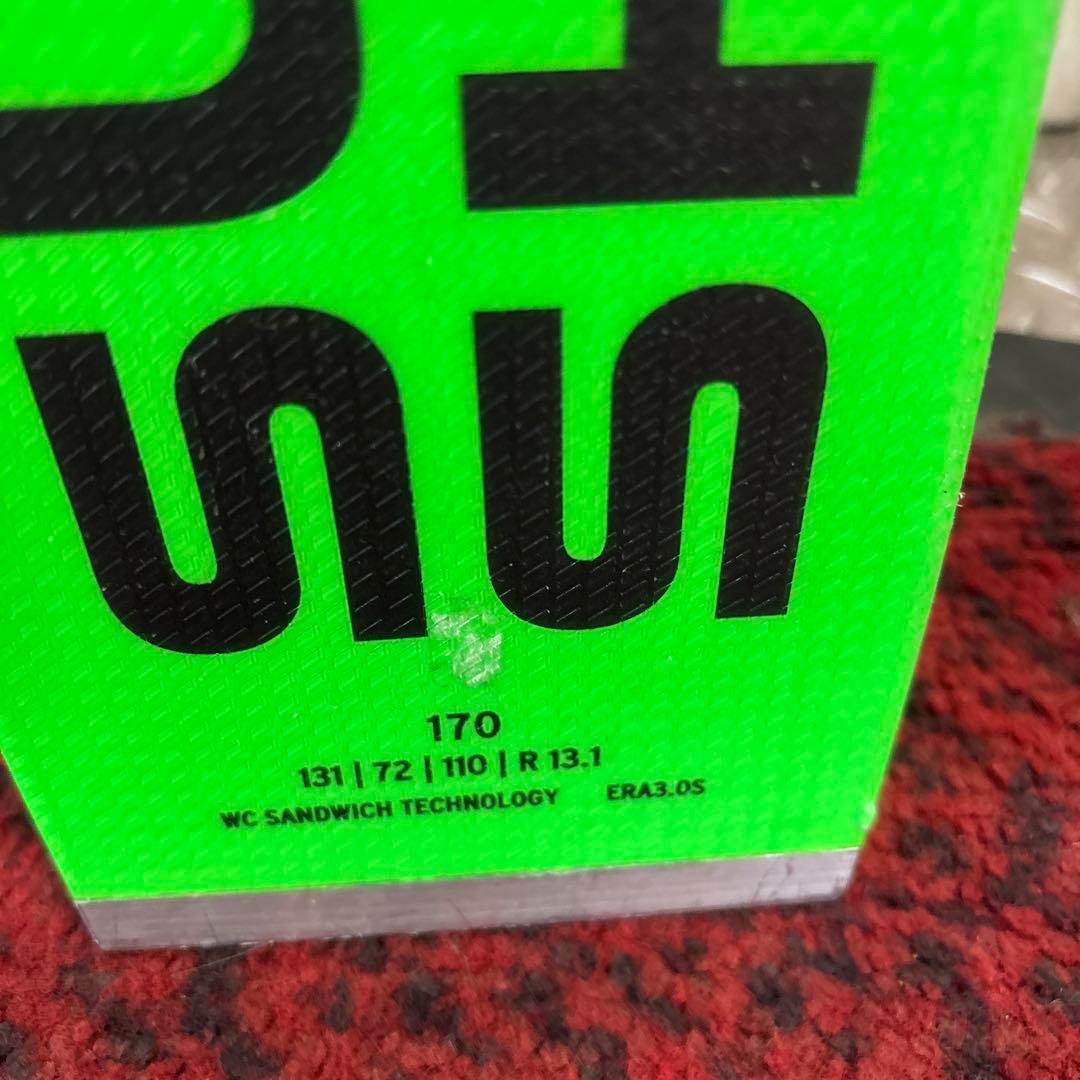 HEAD SUPER SHAPE スキー 170cm