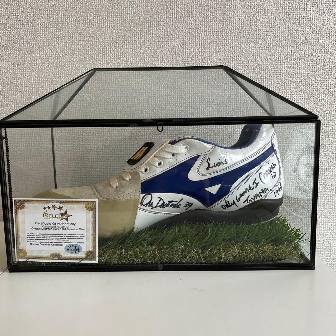 【証明書付】元西武 デストラーデ 実使用 スパイク
