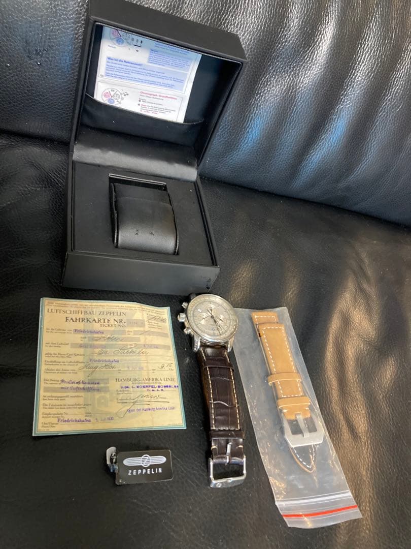 ツェッペリン ZEPPELIN 100周年記念 時計