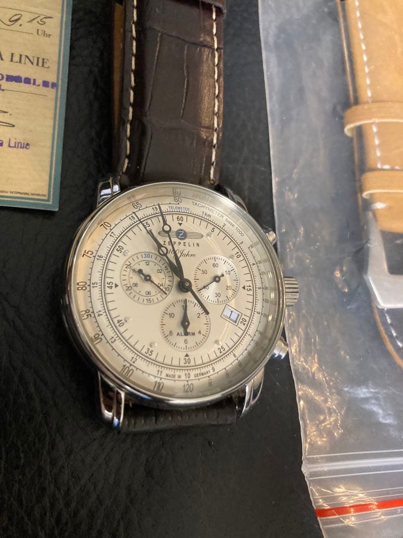 ツェッペリン ZEPPELIN 100周年記念 時計