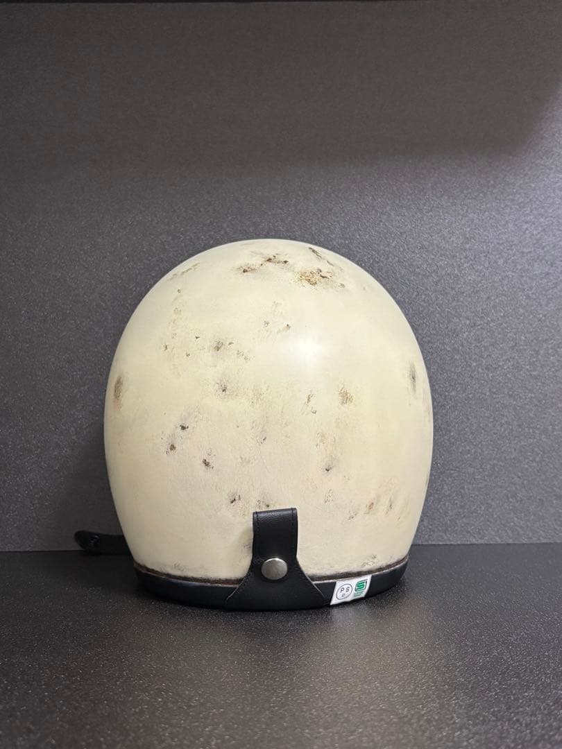 J*様 新品 500TXタイプ 小帽体 深めジェットヘル Mサイズ アイボリー