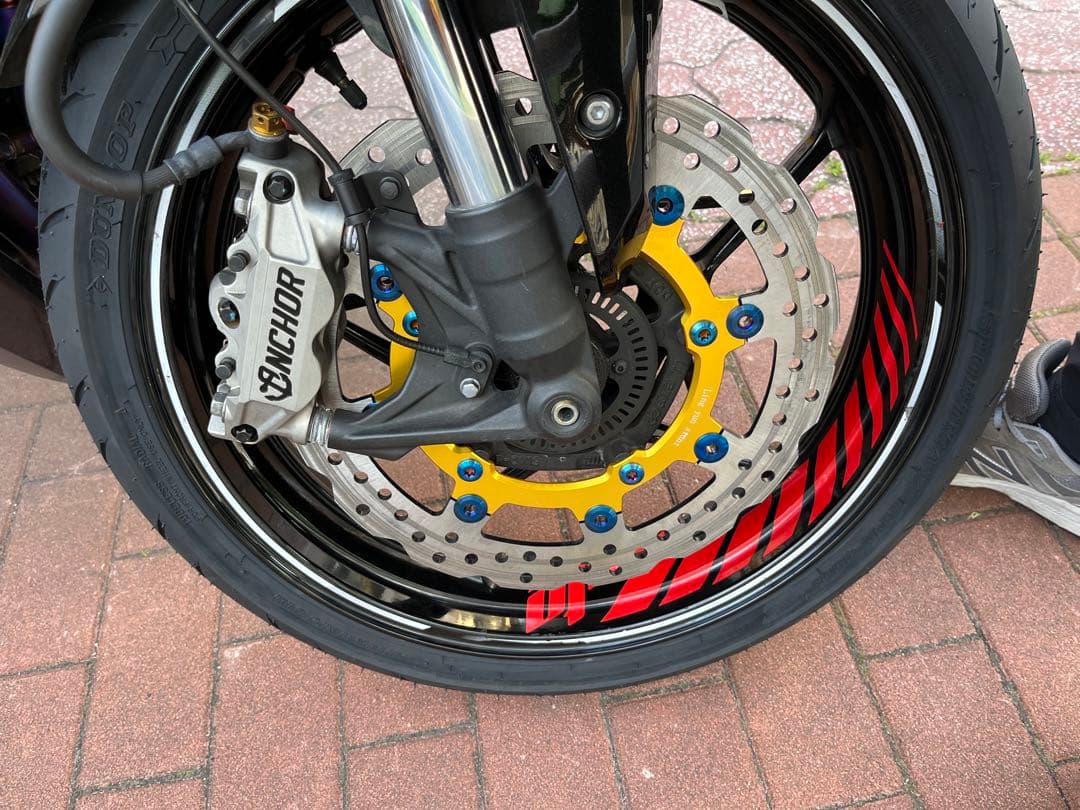 バイク用ブレーキ　組み付け距離100mm