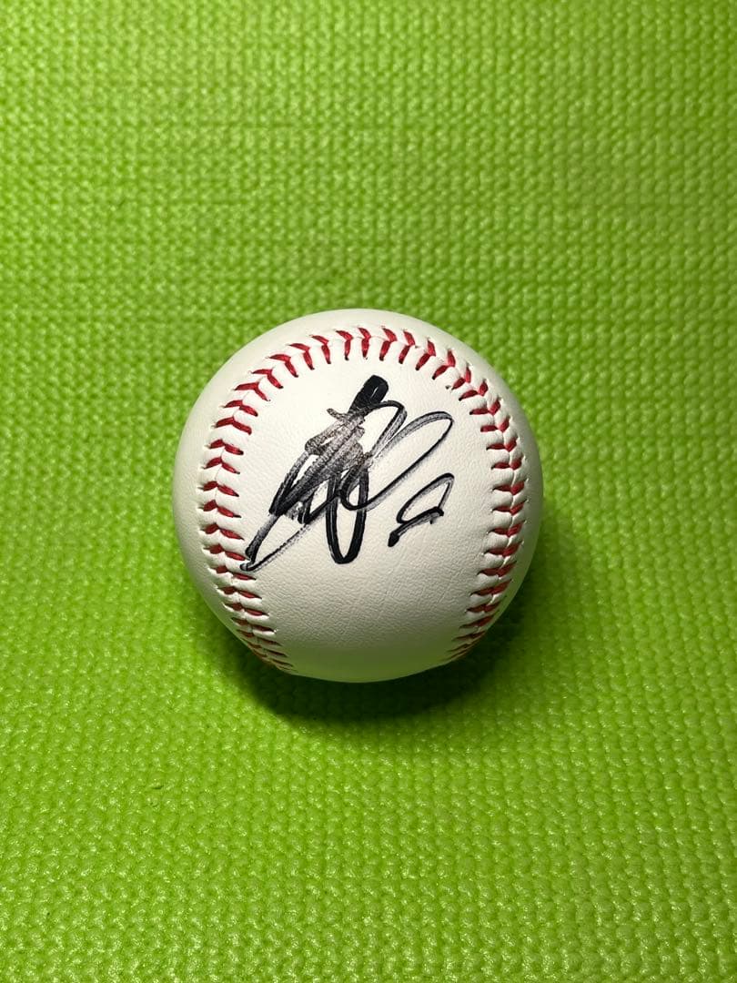 ソフトバンクホークス 柳田悠岐 直筆サインボール 2024 宮崎キャンプ球