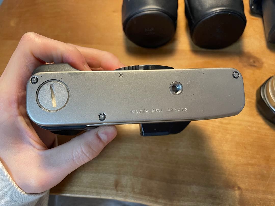 CONTAX G2コンパクトフィルムカメラ レンズセット