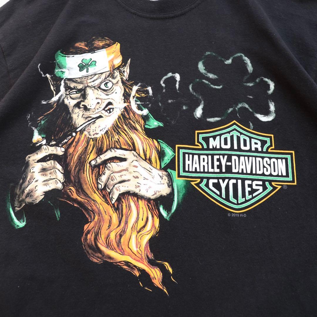 10s ハーレーダビッドソン TREASURE ヒョンソク着用 長袖 ロンT