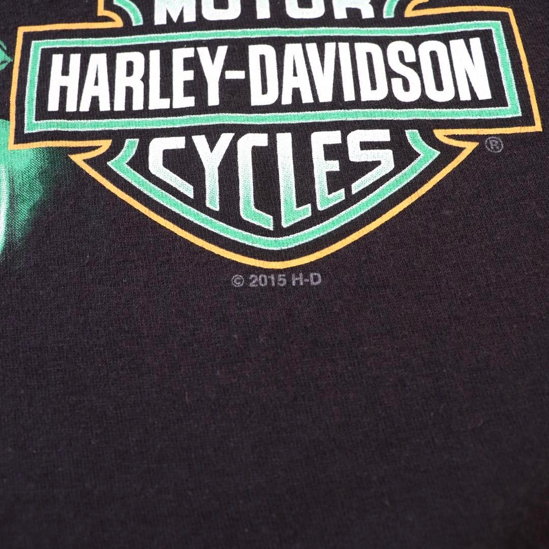 10s ハーレーダビッドソン TREASURE ヒョンソク着用 長袖 ロンT