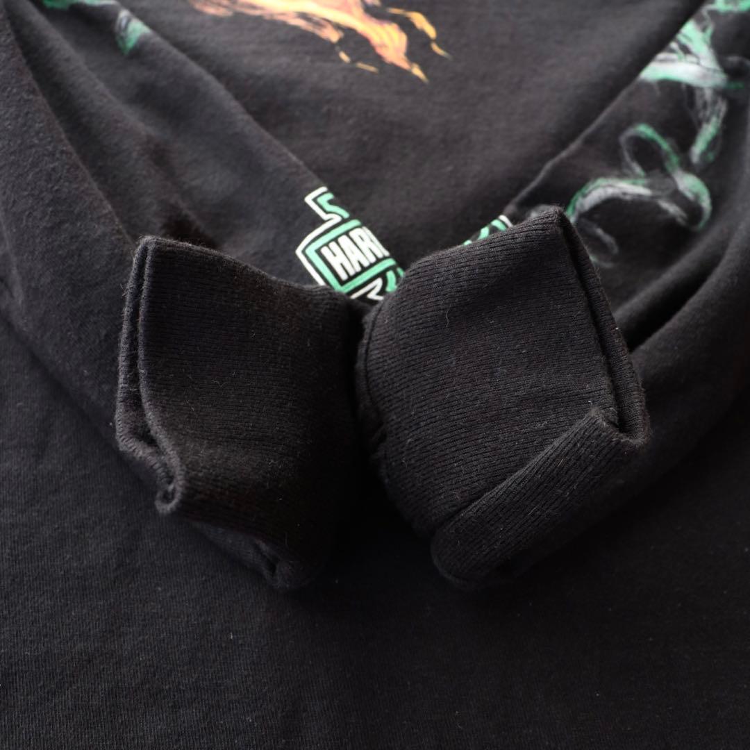 10s ハーレーダビッドソン TREASURE ヒョンソク着用 長袖 ロンT