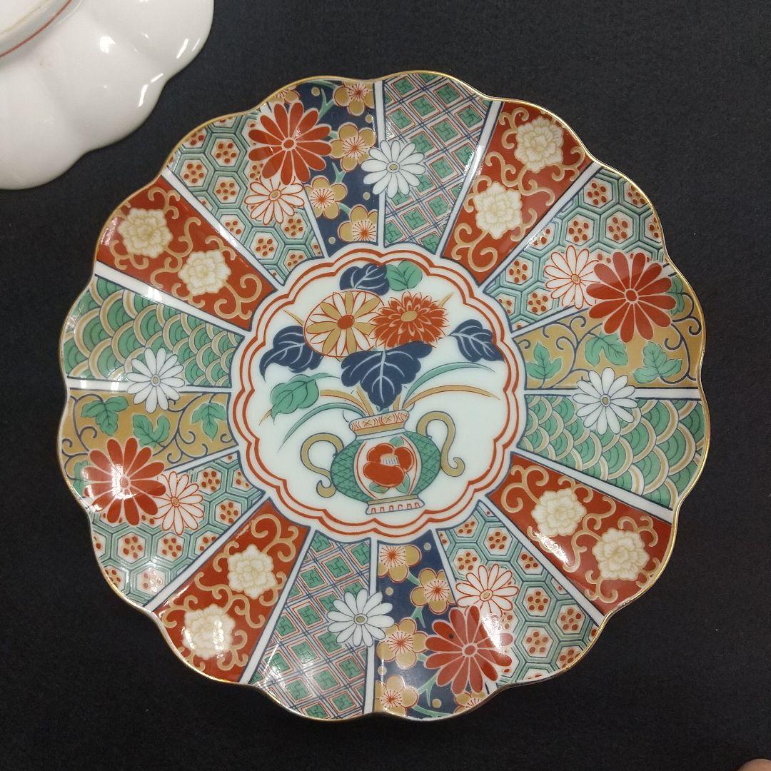 陶扇窯　絵皿 5枚セット