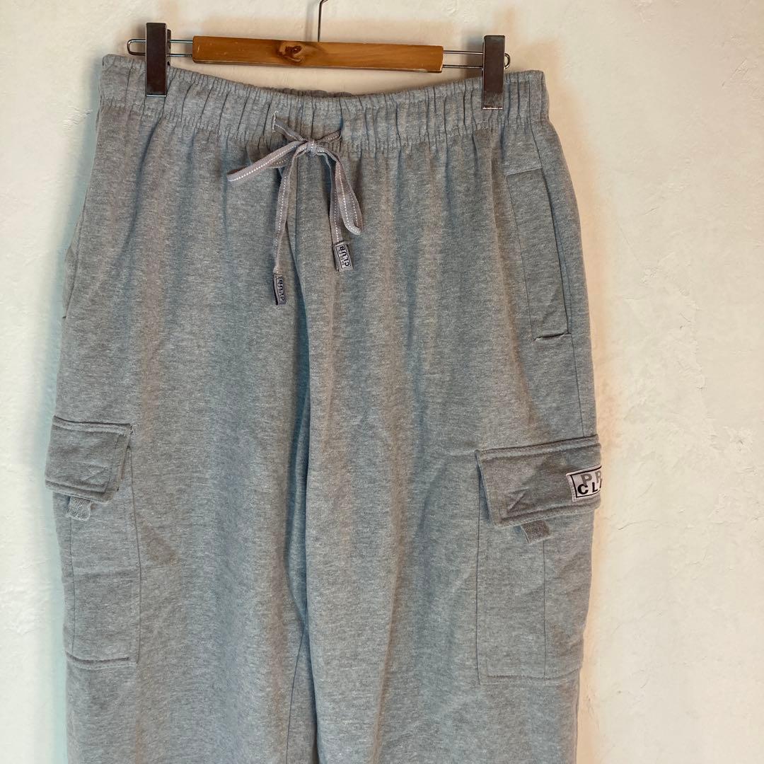 Proclub プロクラブ　スウェットカーゴパンツ　グレー　XL バギーパンツ