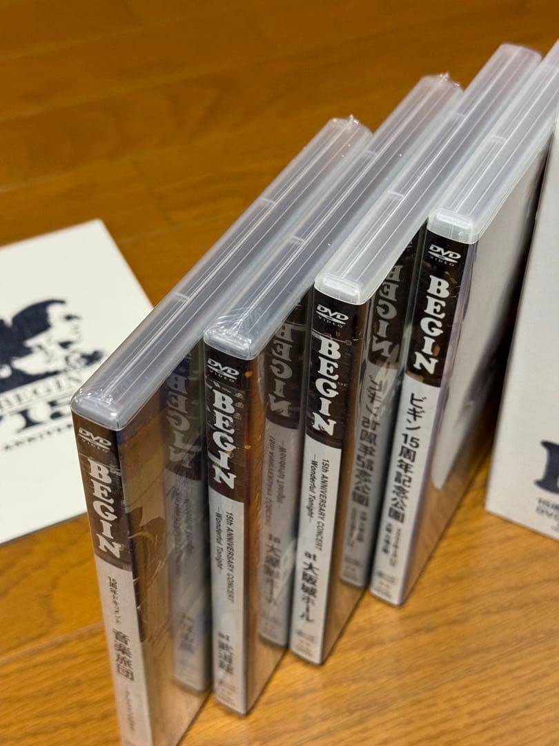 BEGIN 15周年記念ライブDVDボックス