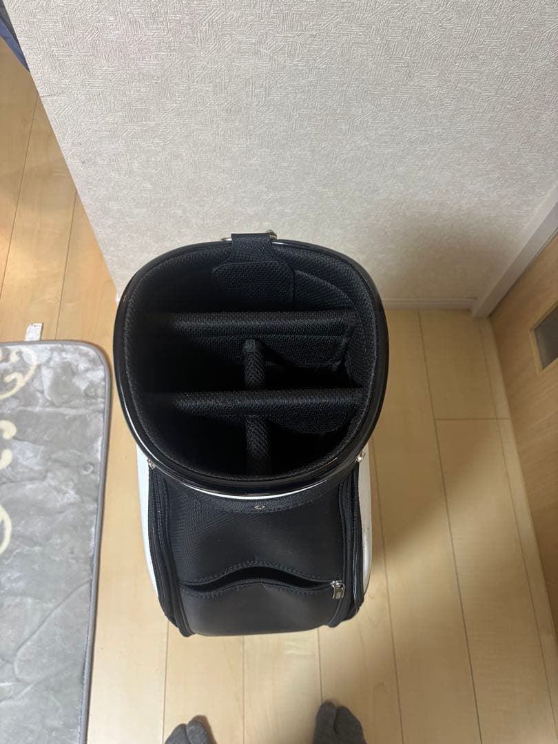 HONMA キャディバッグ 黒白