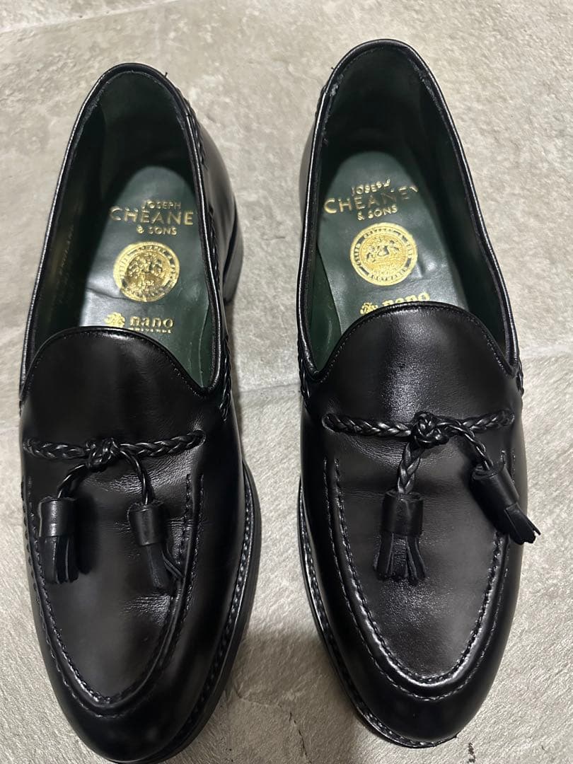 ジョセフチーニー タッセルローファー 6 1/2