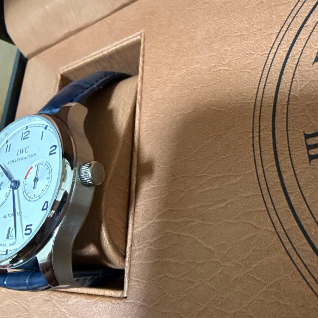 IWC 自動巻き時計 ホワイトダイヤル