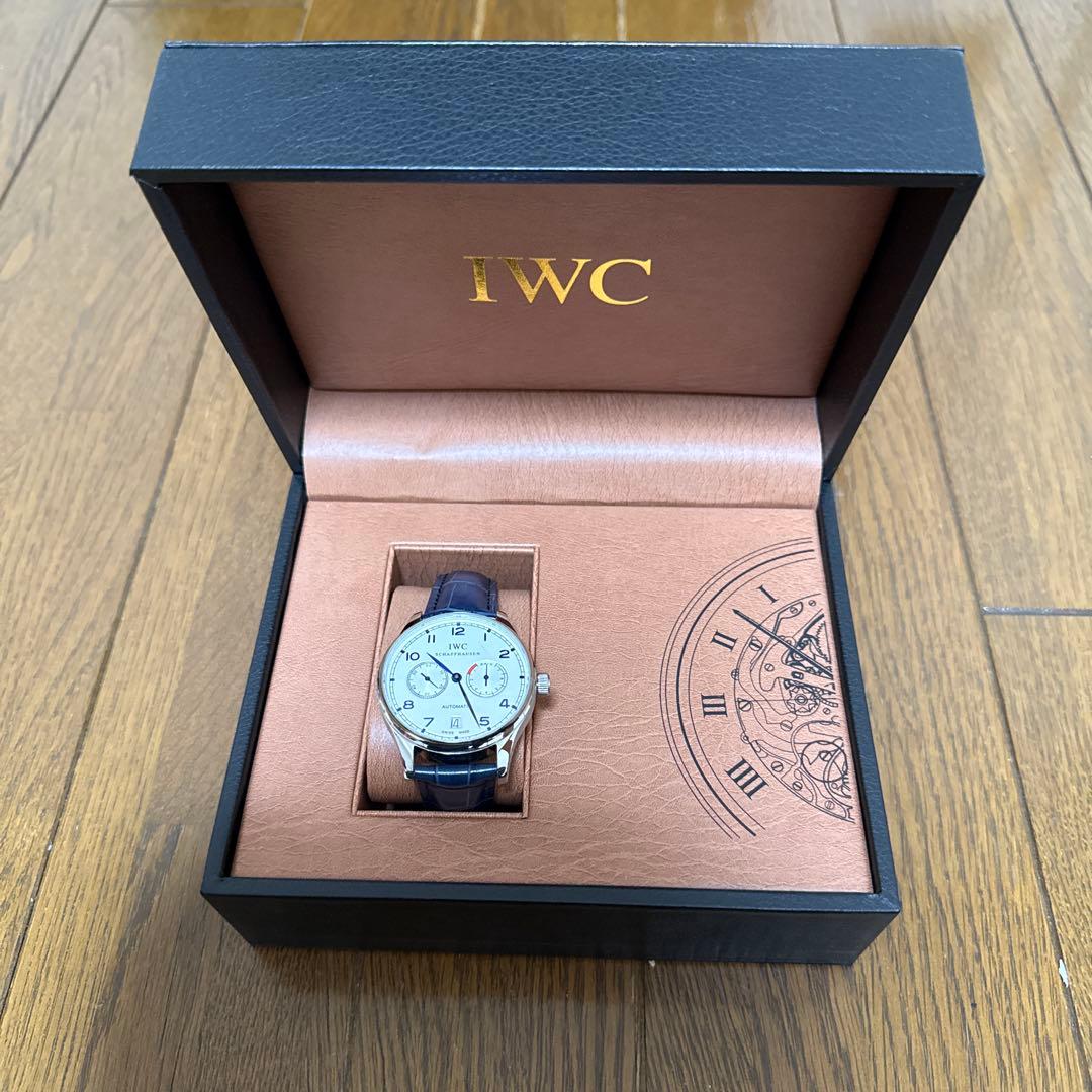 IWC 自動巻き時計 ホワイトダイヤル