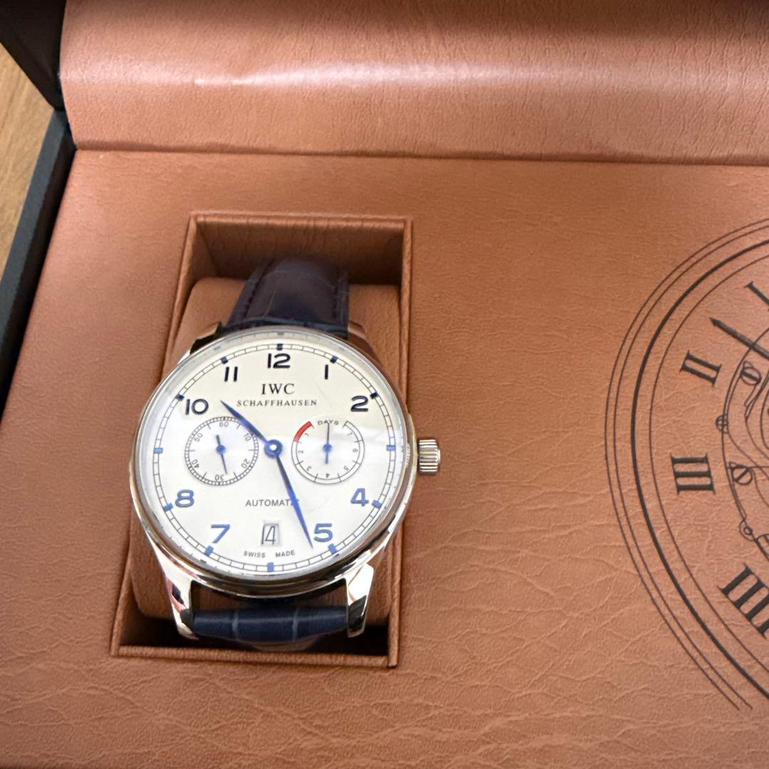 IWC 自動巻き時計 ホワイトダイヤル