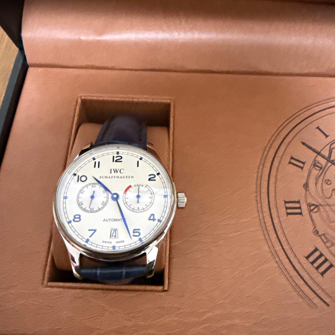 IWC 自動巻き時計 ホワイトダイヤル