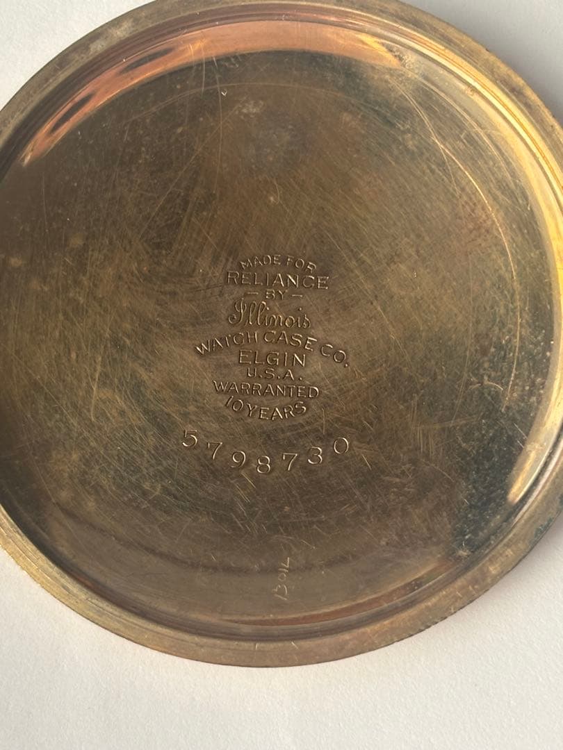 懐中時計 エルジン 手巻き アンティーク