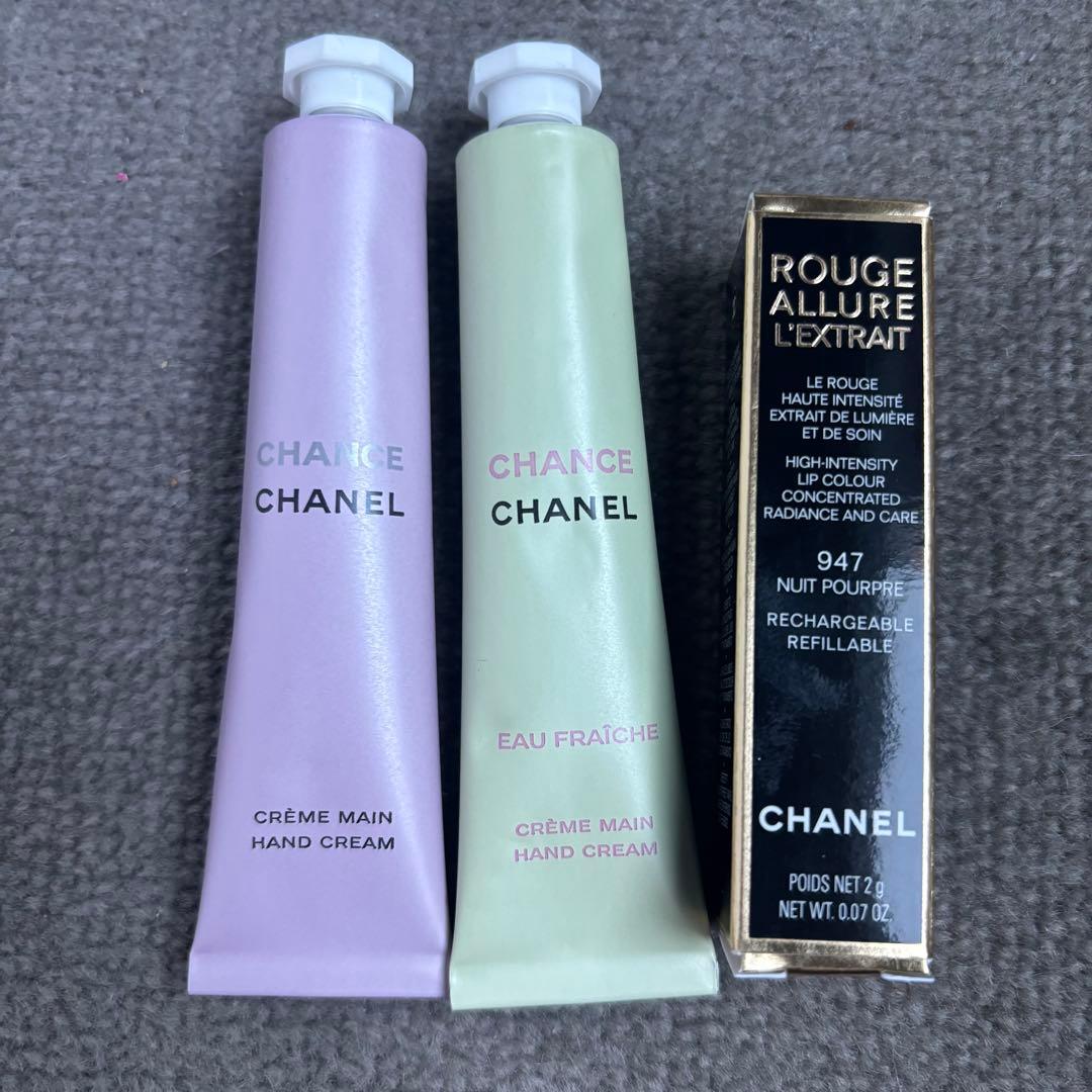 CHANEL 日本未発売2024クリスマスコフレ トート、ハンドクリーム、リップ