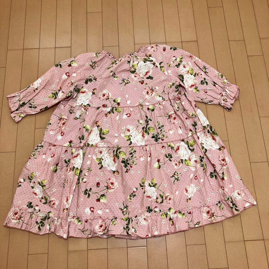ピンクハウス　ベリーローズ　チュニックワンピース