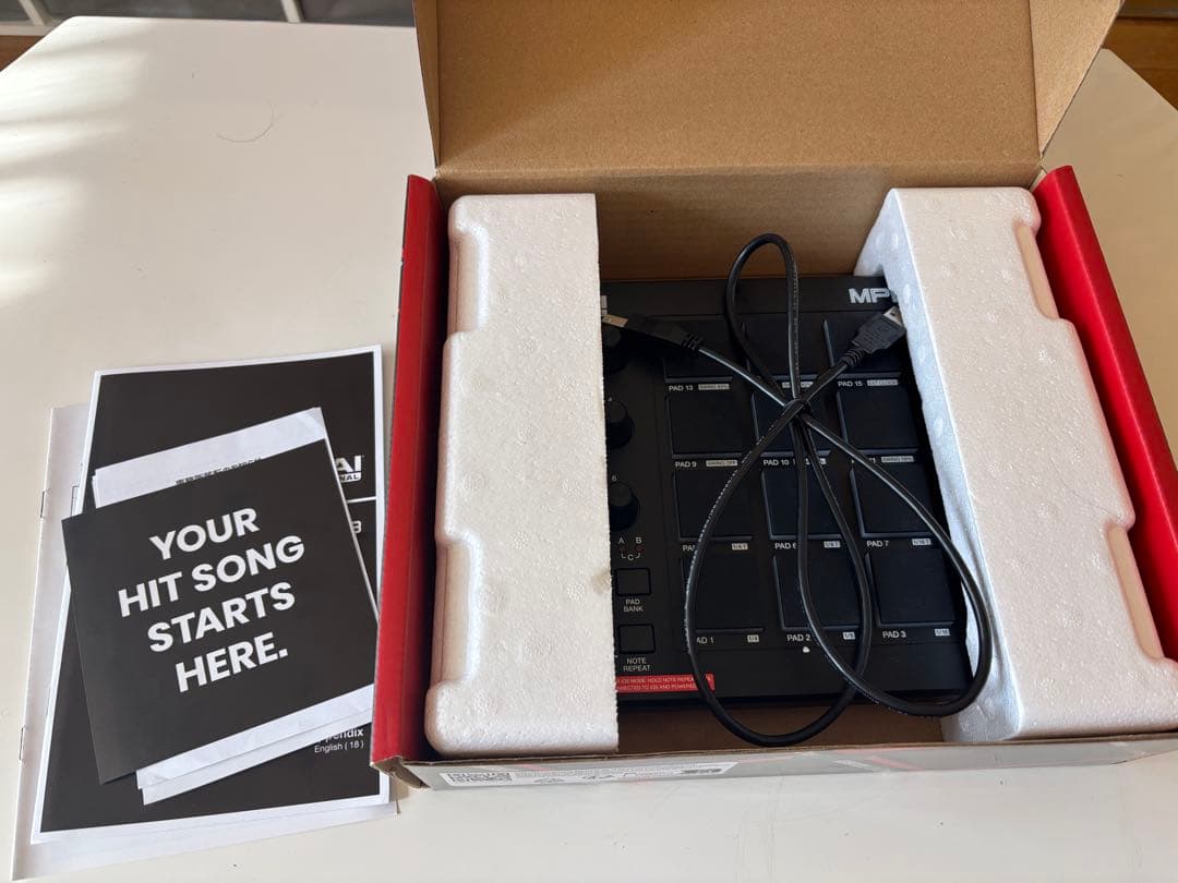 【いりわた】AKAI MPD218 MIDIパッドコントローラー