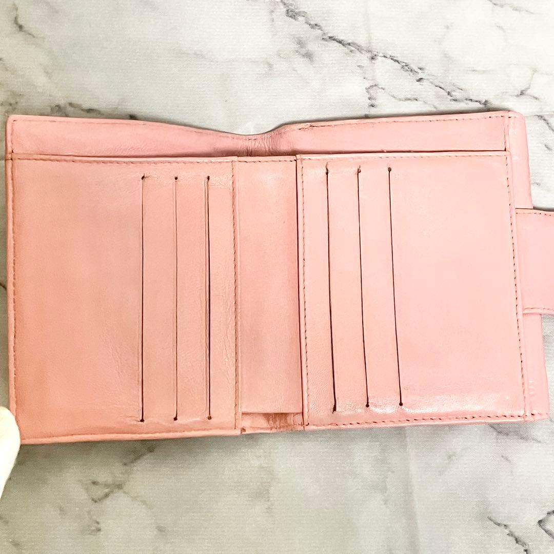 月*様 【良品】CHANEL（シャネル）アイコンシリーズ 二つ折り財布