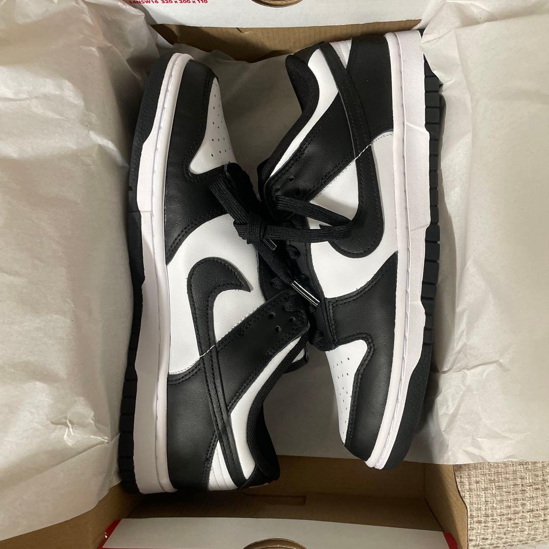 邦楽 DUNK low panda 26.5