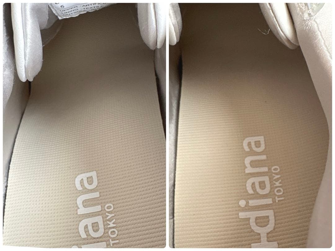 ほぼ新品✨ +diana bridal edition 23㌢ グリッター 美脚