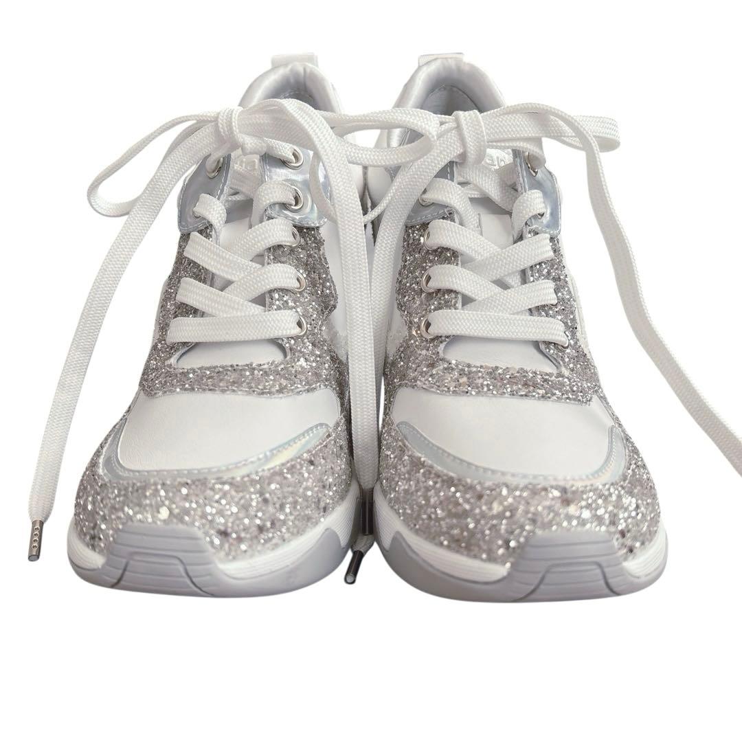 ほぼ新品✨ +diana bridal edition 23㌢ グリッター 美脚