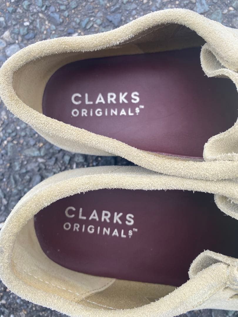 Clarks Wallabee クラークス　ワラビー　モカシン ベージュ