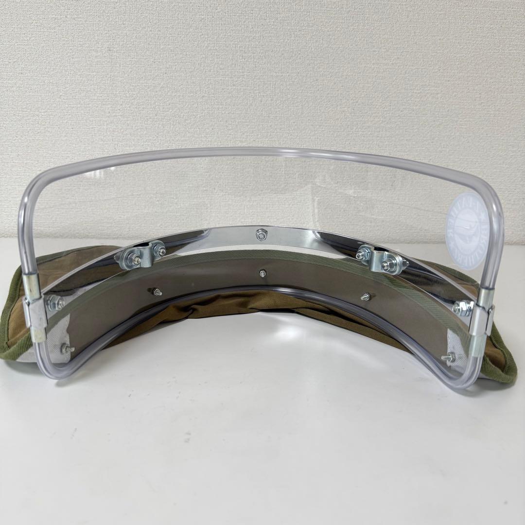 M*様 旭風防 短風防 クリア 布タレ ゼットファーザー 【DC0818-1】