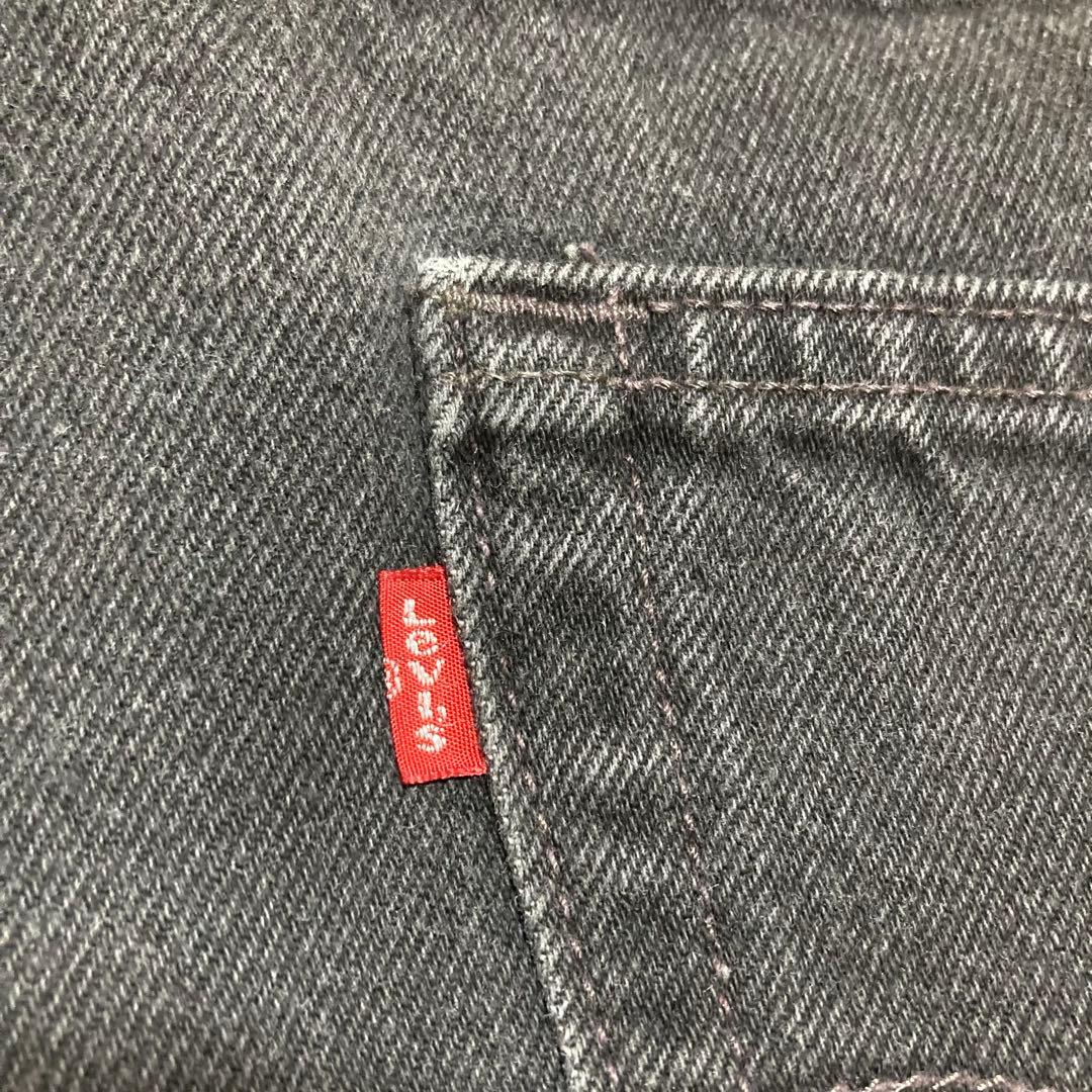 リーバイス　Levis 550 ブラック デニム ショーツ　ハーフパンツ　34