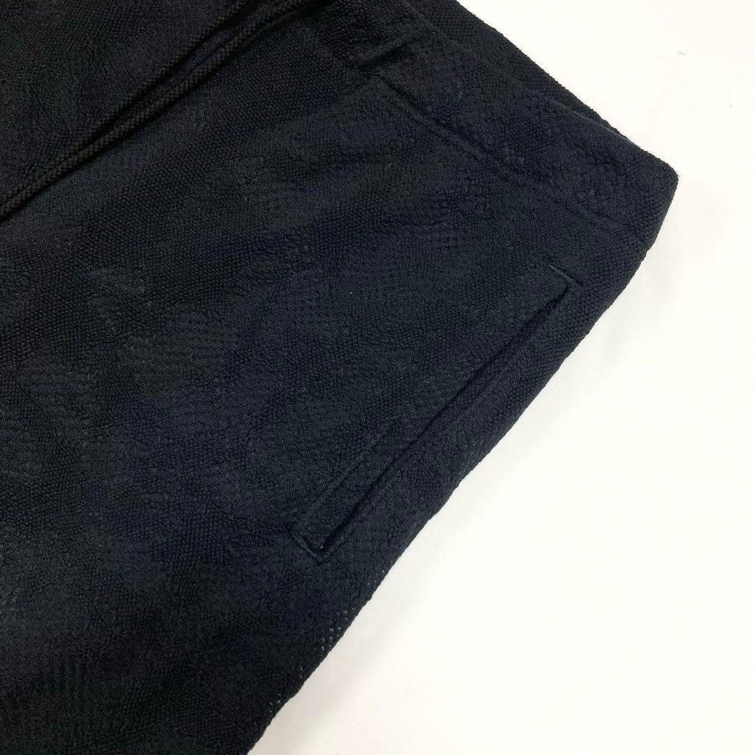 Y's LACE JACQUARD SLIM PANTS 黒2